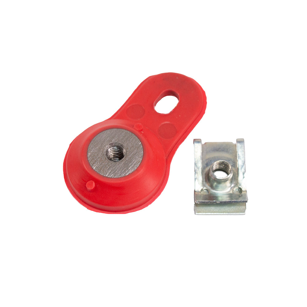 Apico Exhaust Mounting Bracket KTM/HQV/BETA RR/GAS/SHERCO SE-R 125-300 2T >23 Red