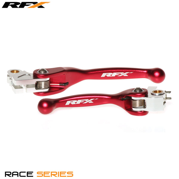 RFX Race Forged Flexible Lever Set (Red) Honda CRF250 07-22 CRF450 07-20