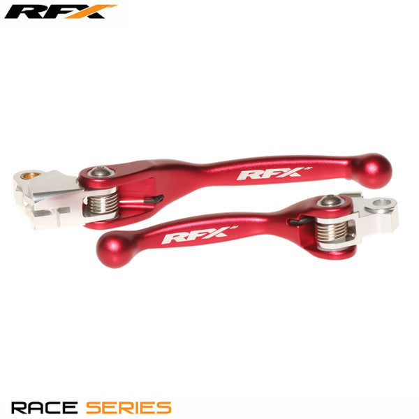 RFX Race Forged Flexible Lever Set (Red) Yamaha YZ125/250 15-22 YZF250/450 09-22