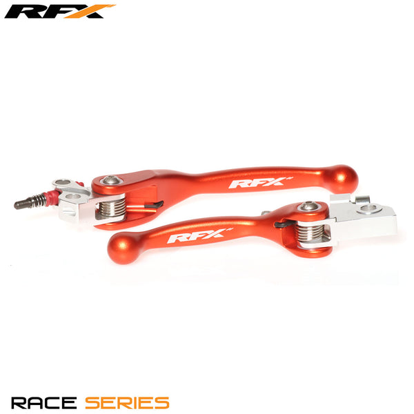RFX Race Forged Flexible Lever Set (Orange) KTM  SX65 04-11 SX85 03-12