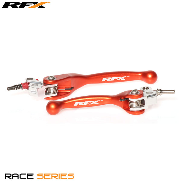 RFX Race Forged Flexible Lever Set (Orange) KTM SX 65 12-13