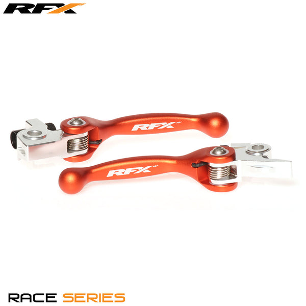 RFX Race Forged Flexible Lever Set (Orange) KTM SX/EXC 125/150 16-22 SX/SXF/EXC 250-500 14-22