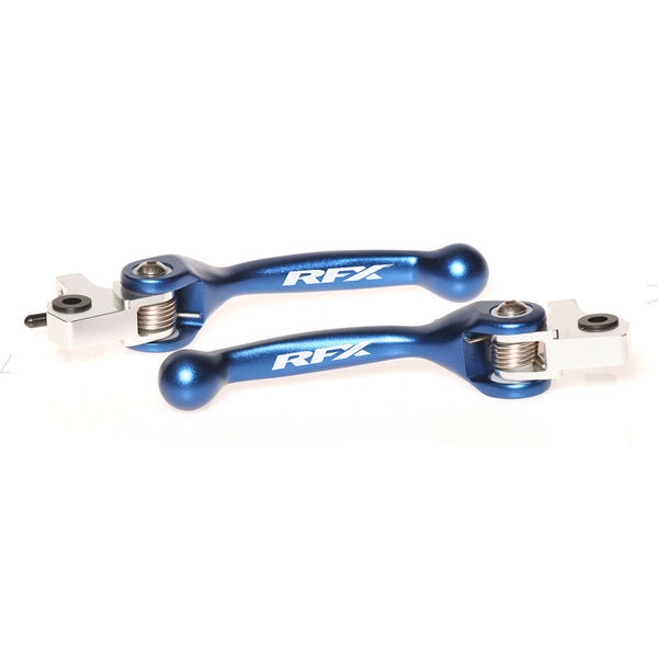 RFX Race Forged Flexible Lever Set (Blue) KTM SX/SXF/EXC 16-22 HUS TC/FC 22