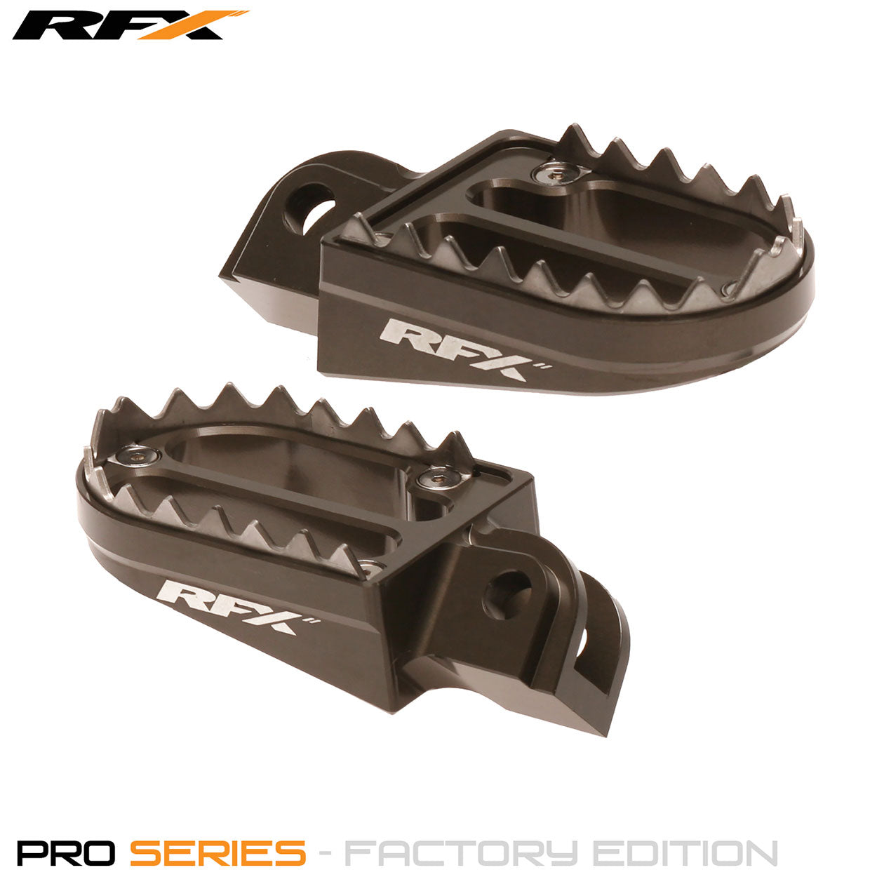 RFX Pro Series 2 Footrests Hard Anodised KTM SX65 02-22 SX/EXC/SXF/EXCF 125-525 00-15 Beta RR 10>