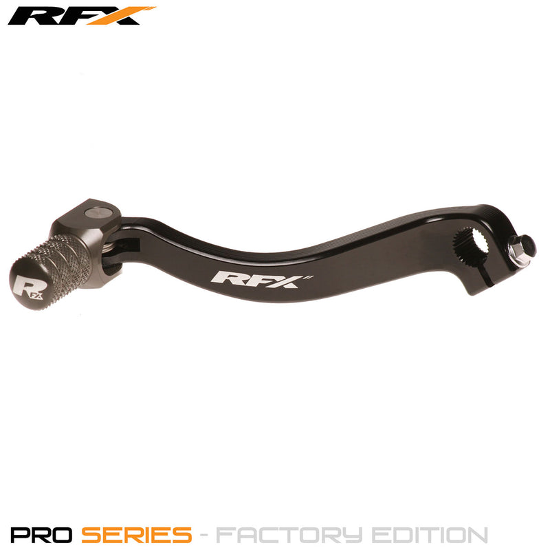 RFX Flex+ Factory Edition Gear Pedal (Black/Hard Anodised Titan) Honda CRF250 10-17