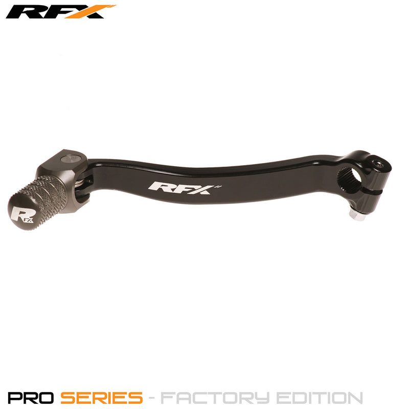 RFX Flex+ Factory Edition Gear Pedal (Black/Hard Anodised Titan) Kawasaki KXF250 09-22