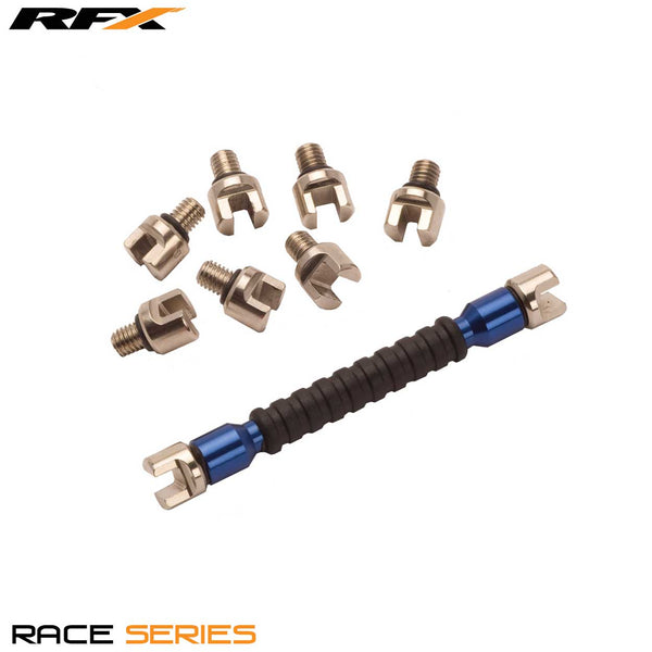 RFX Race Spoke Key Blue Multi Tip Type Sizes 5.4mm-7.0mm