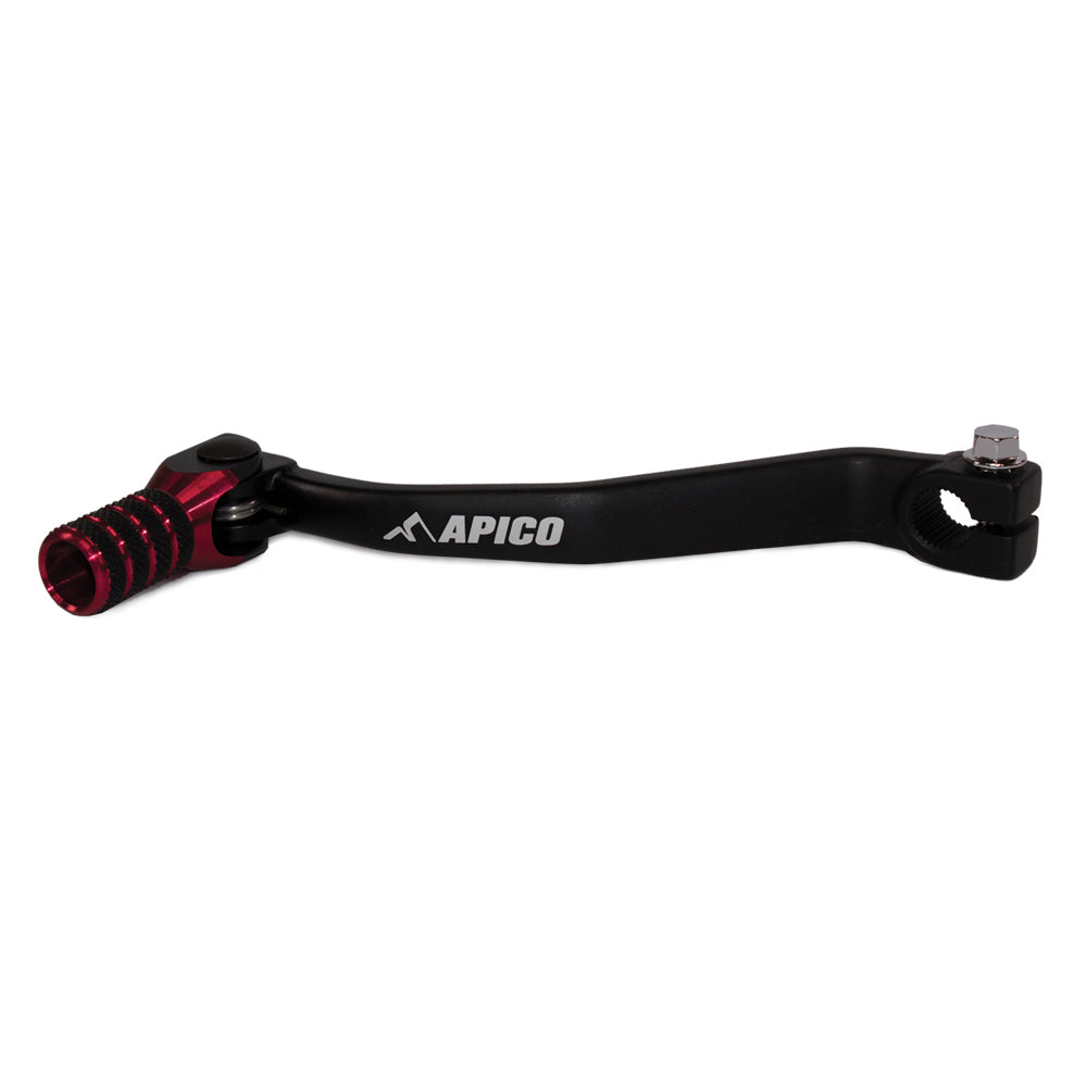 Apico Gear Lever Elite HONDA CRF250L/RL 13-21, CRF300L/RL 21-23 Black/Red