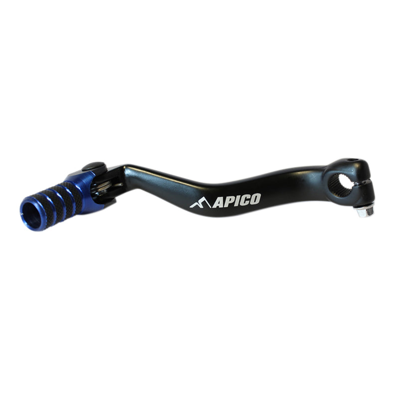 Apico Gear Lever Elite YAMAHA YZ125 96-04, YZ250 89-04, YZ60/80/85 81-23 Black/Blue