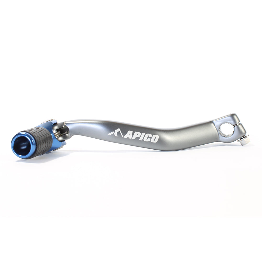 Apico Gear Lever Factory Racing YAMAHA YZ250F 01-05, YZ450F 03-05 Titanium/Blue
