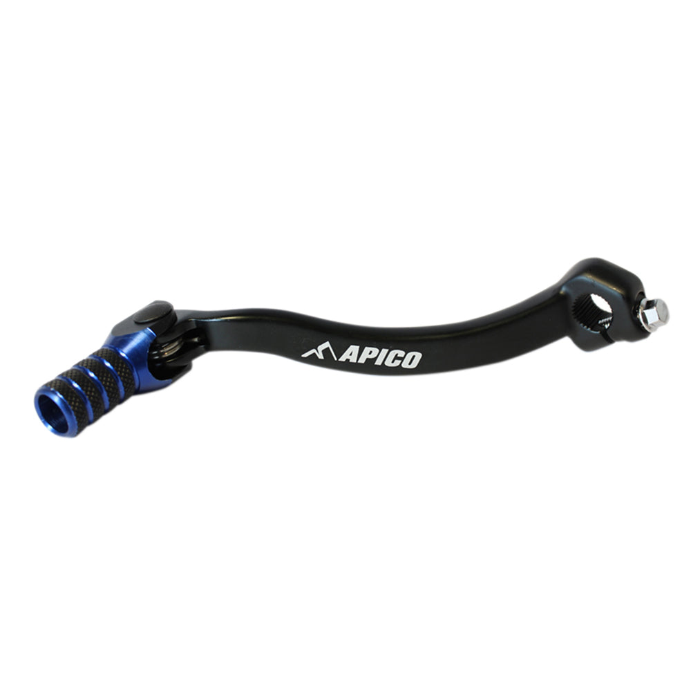 Apico Gear Lever Elite YAMAHA YZ250F 14-18, YZ450F 14-17, YZ250FX/WR250F 15-19, YZ450FX/WR450F 16-18 Black/Blue