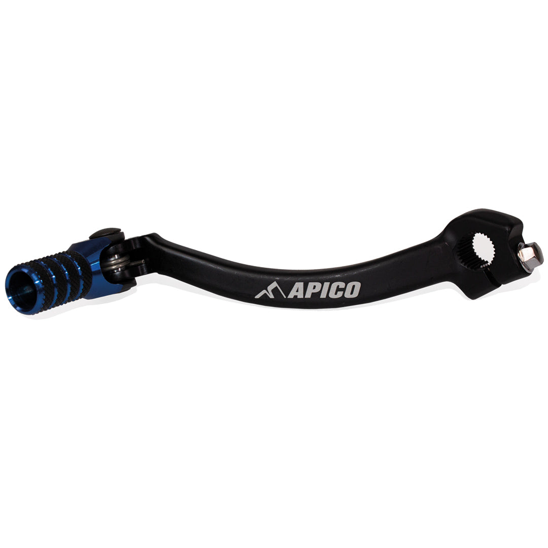 Apico Gear Lever Elite YAMAHA YZ250F 19-23, YZ450F 18-23, YZ250FX/WR250F 20-23, YZ450FX/WR450F 19-23 Black/Blue