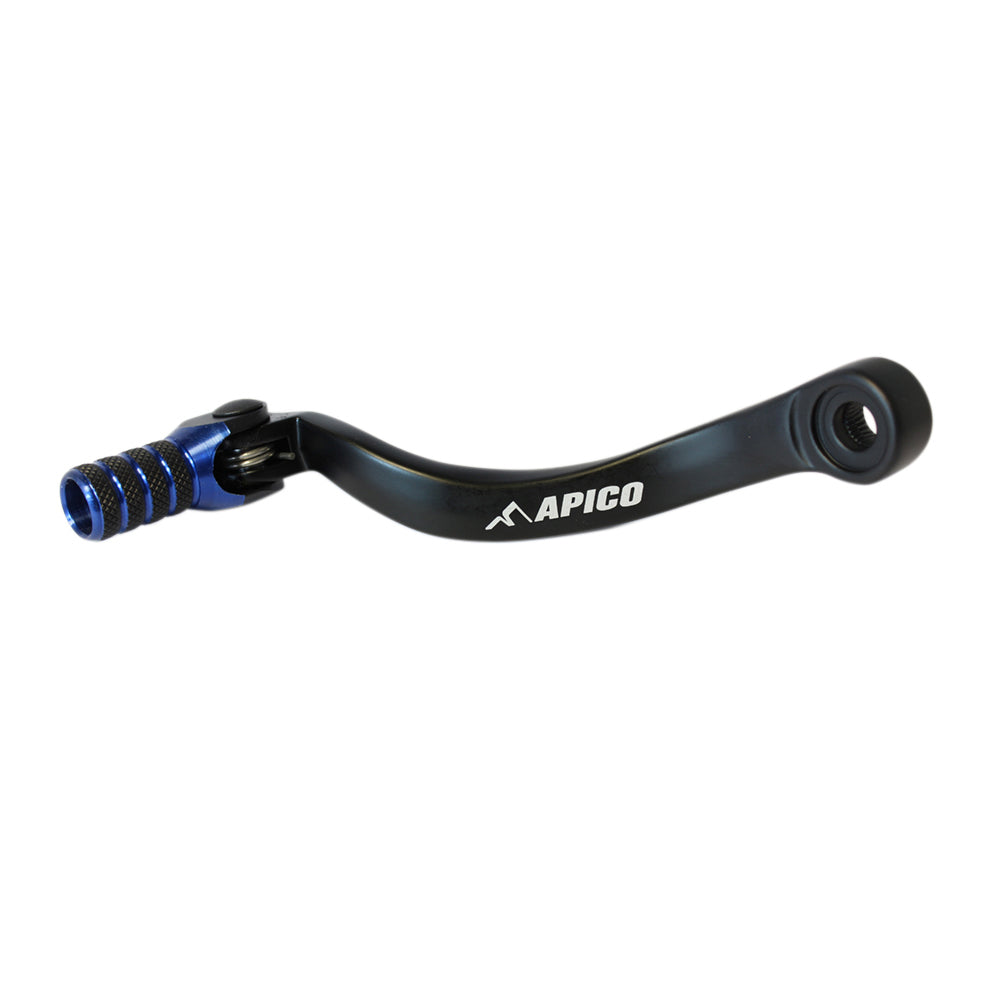 Apico Gear Lever Elite KTM/HUSKY SX125-150 01-16, SX-F250/350 13-15, TC125 14-16, FC250/350 14-15 Black/Blue