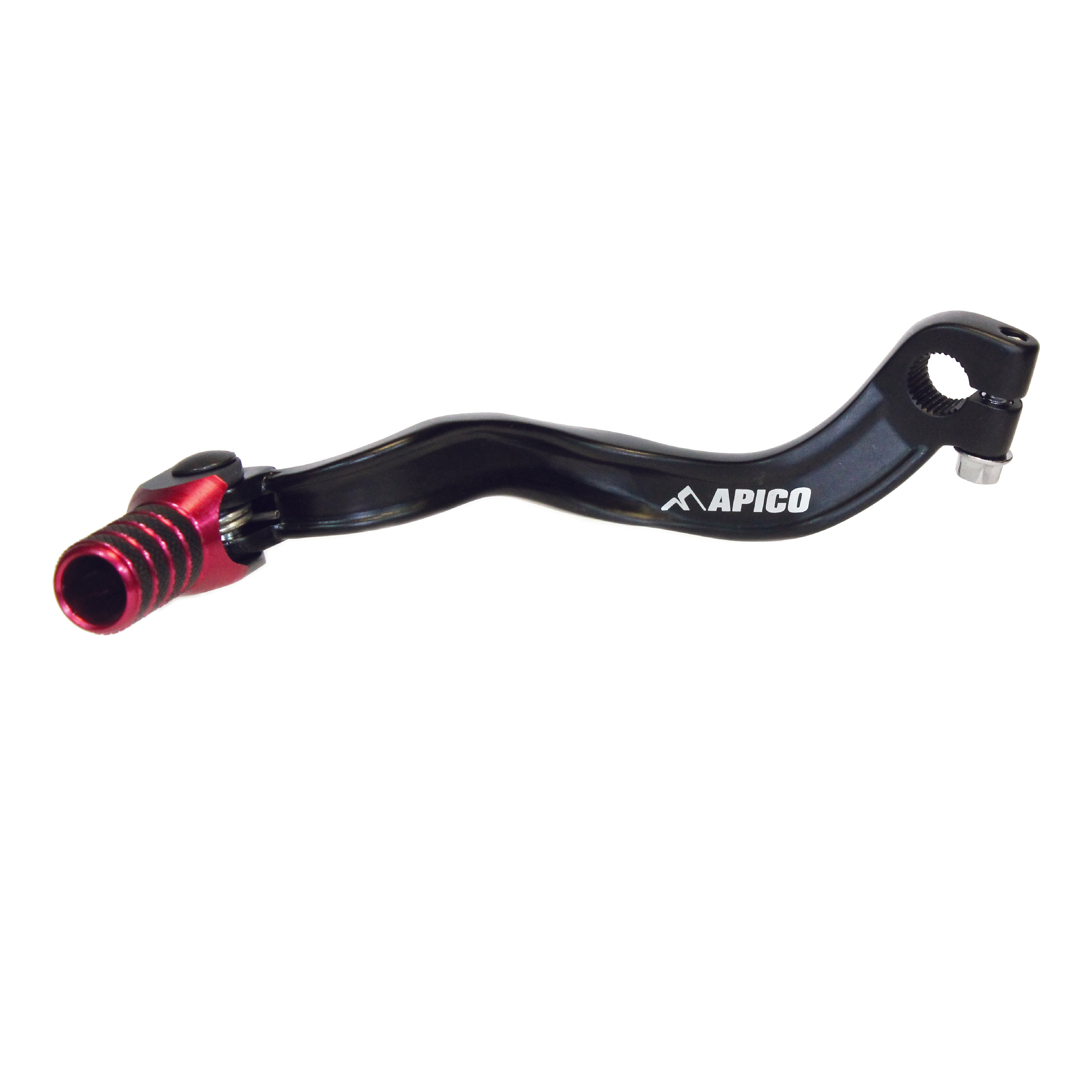 Apico Gear Lever Elite KTM SX65 01-08, BETA REV/EVO 80cc 03-22 Black/Red