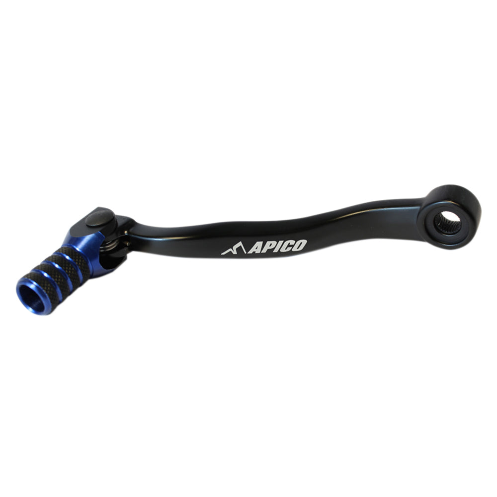 Apico Gear Lever Elite KTM/HQV/GAS SX/TC 250-300 17-22, EXC/TPI/TE 250-300 17-23, MC/EC/EX250-300 21-23 Black/Blue