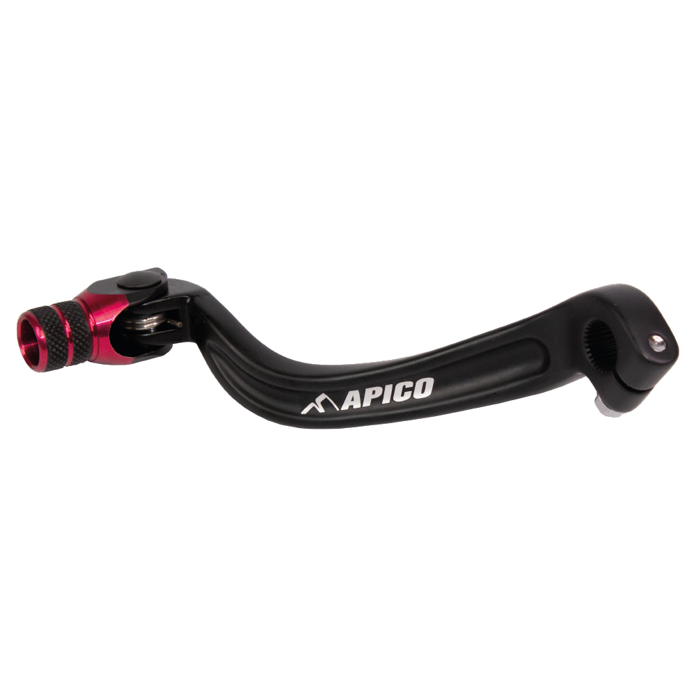 Apico Gear Lever Elite BETA ENDURO 350/390/430/480RR 20-26 Black/Red