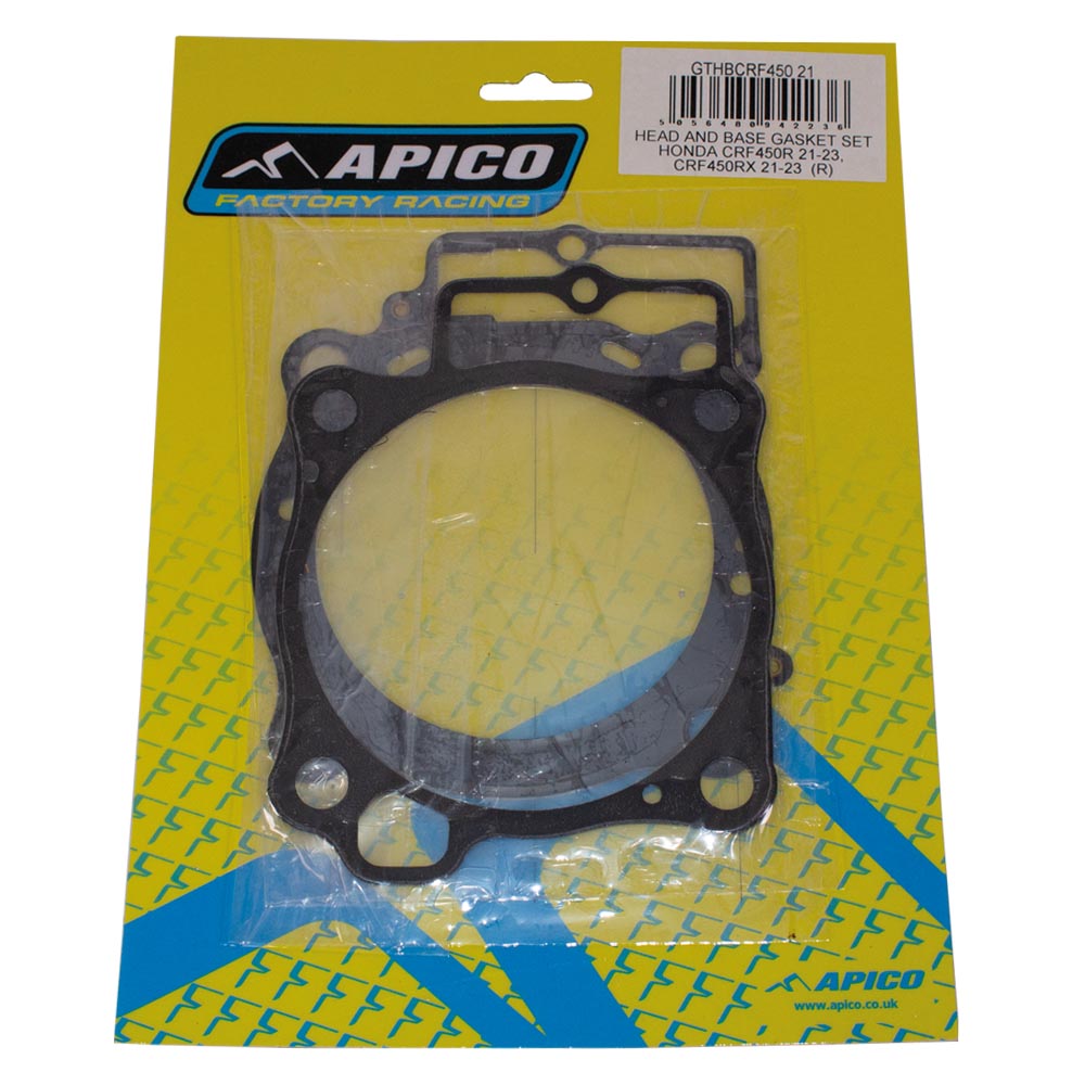 Apico Head and Base Gasket Set HONDA CRF450R 21-22, CRF450RX 21-22
