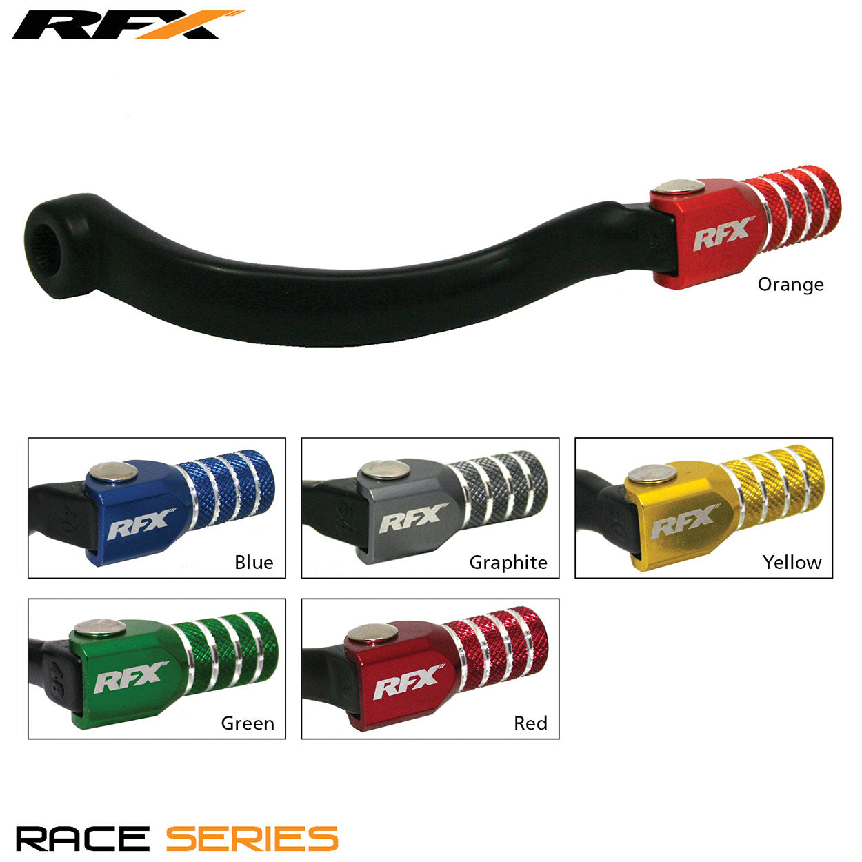 RFX Race Gear Lever (Black/Graphite) Gas Gas TXT Pro 02-19