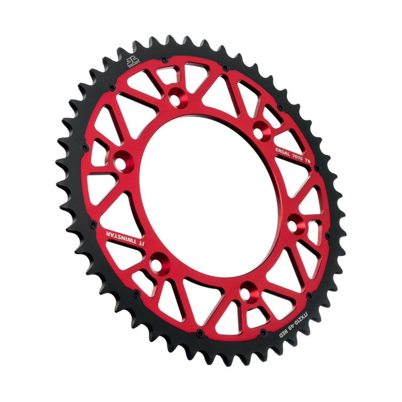 JT Twinstar Rear Sprocket Honda CR/CRF Red