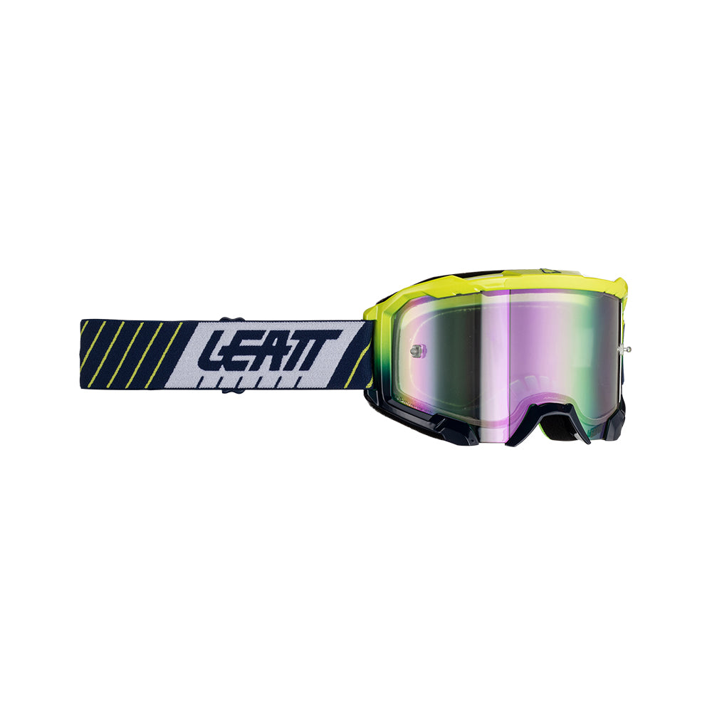 Leatt Velocity 4.5 Iriz Goggle Blue - Purple Lens