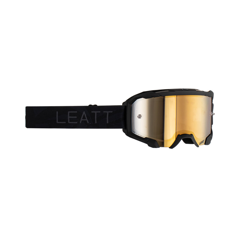 Leatt Velocity 4.5 Iriz Goggle STEALTH - Bronze Lens