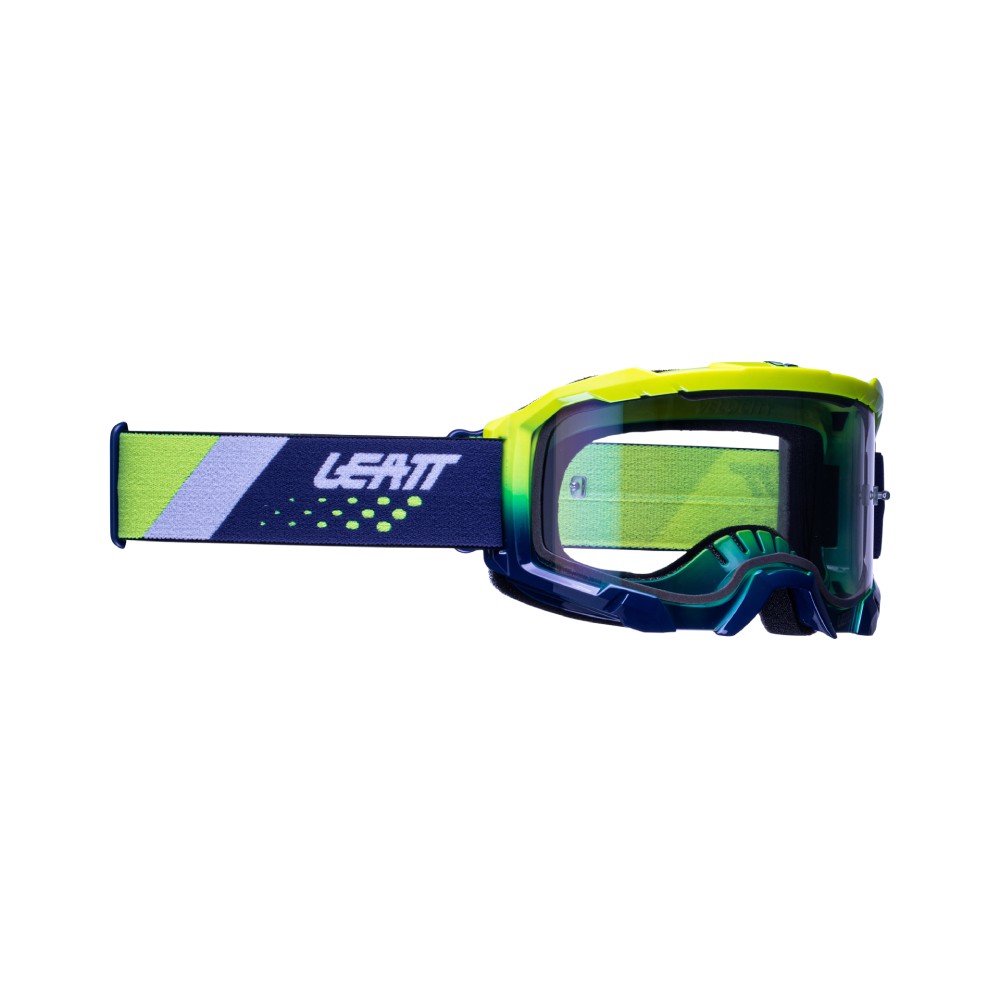 Leatt Velocity 4.5 Iriz Goggle NEON YELLOW - Purple Lens