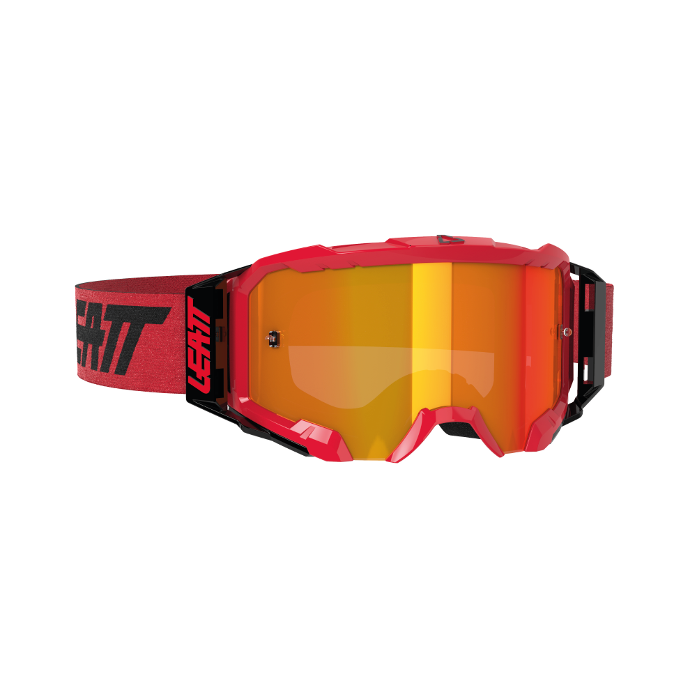 Leatt Velocity 5.5 Iriz Goggle RED - Red Lens