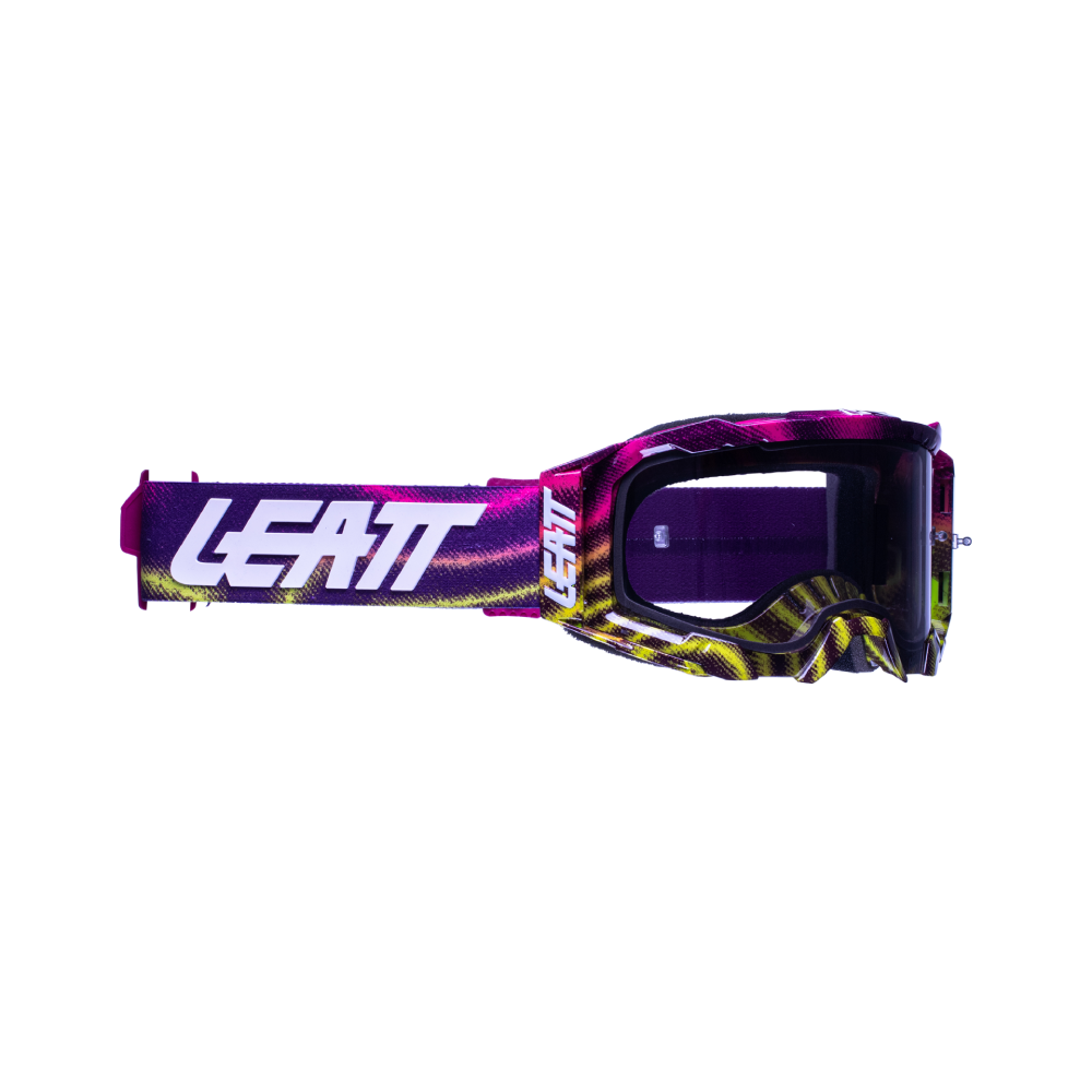 Leatt Velocity 5.5 Goggle ZEBRA NEON - Light Grey Lens