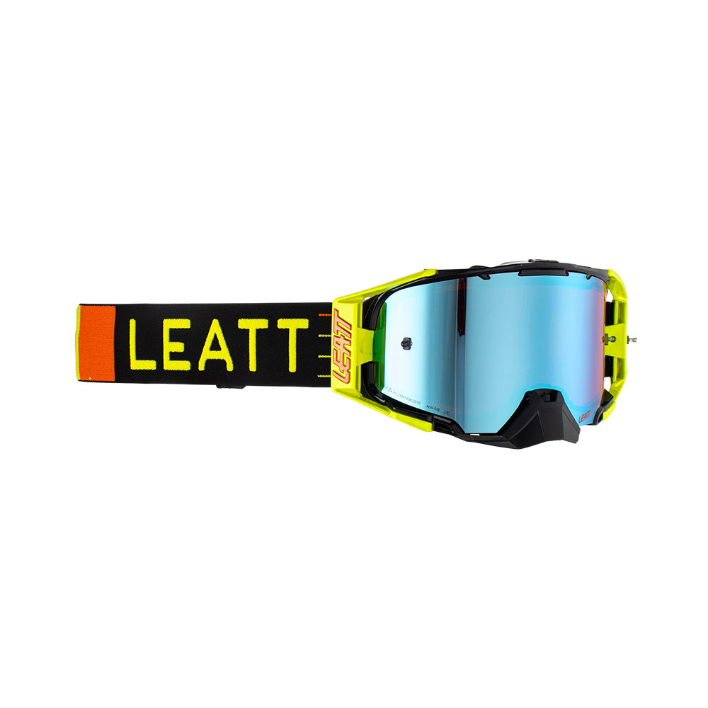 Leatt Velocity 6.5 Iriz Goggle CITRUS - Blue Lens