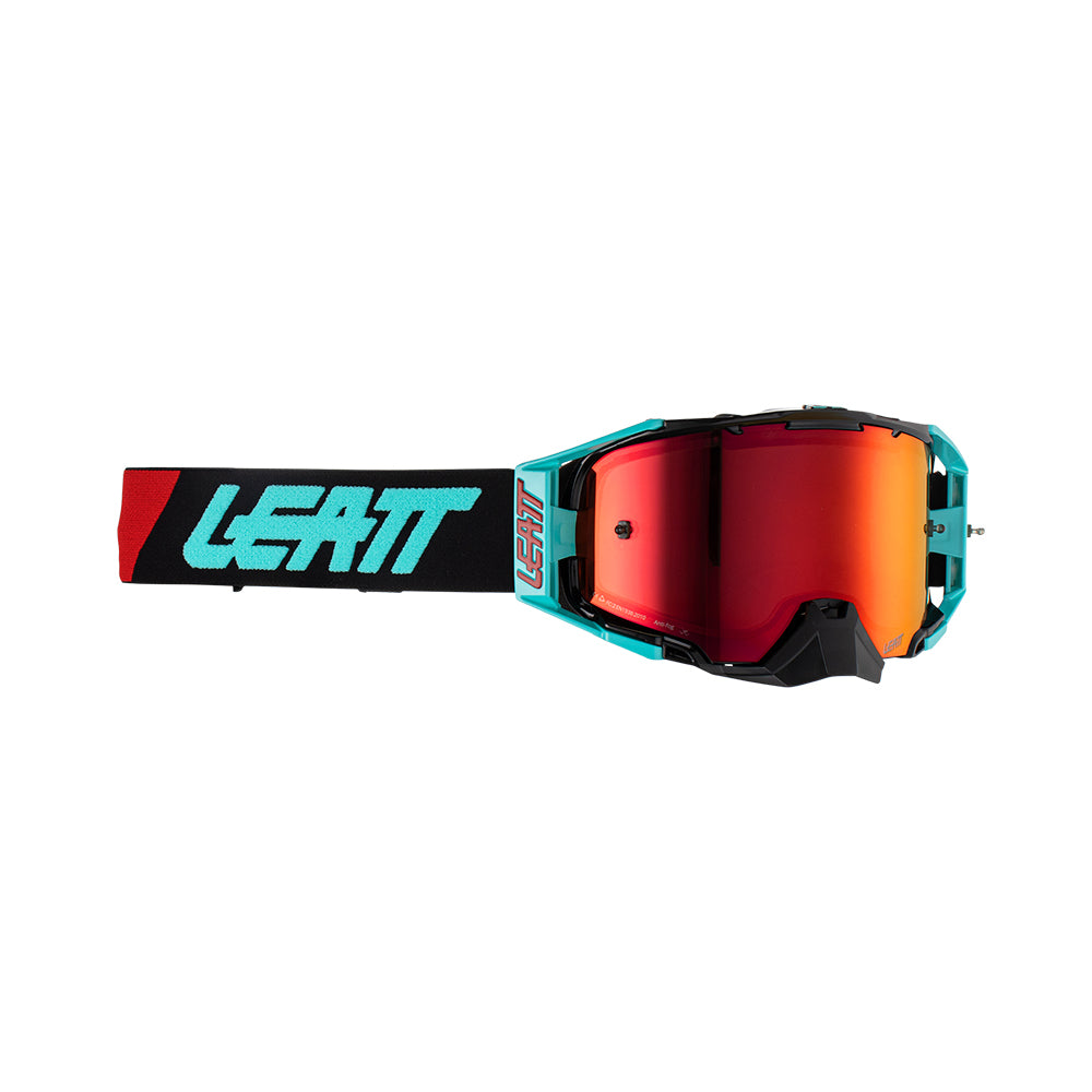 Leatt Velocity 6.5 Iriz Goggle FUEL - Red Lens