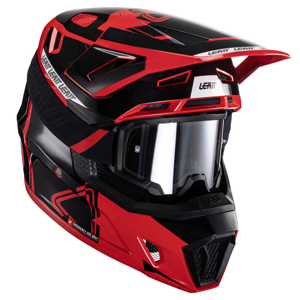 Leatt Moto 7.5 V24 MX Helmet Red