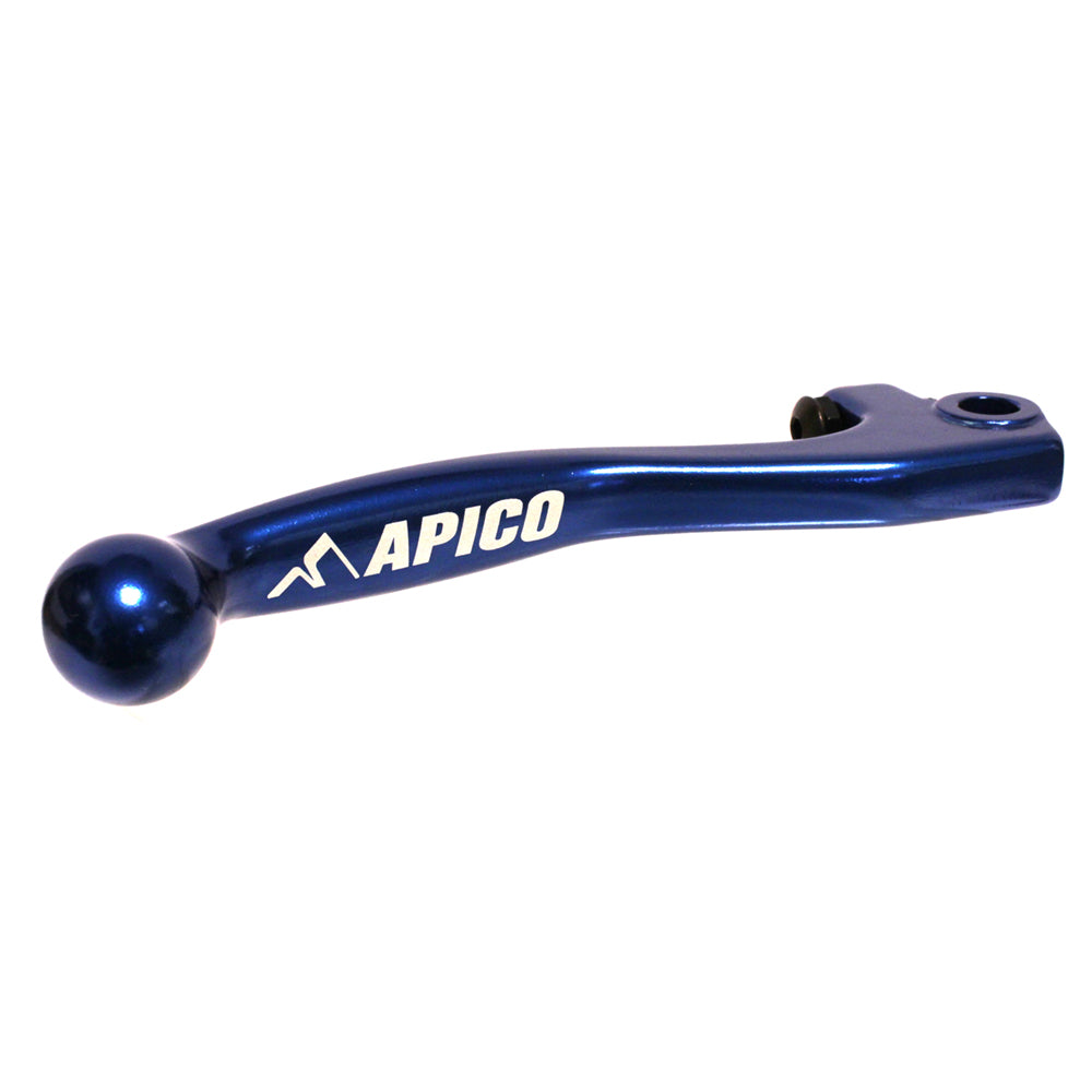 Apico Brake Lever Elite HON/KAW/SUZ/TM/BETA/GAS CR92-07,CRF02-06,CRF150 07-23,CRF250/450X 04-19,RR>23 Blue