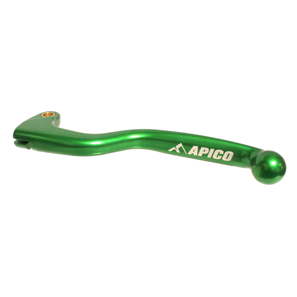 Apico Clutch Lever Elite KAW/SUZ KX65/85>23, KX125 90-08, 250-500 90-04, KX250F 04, RM-Z250/450 >23 Green