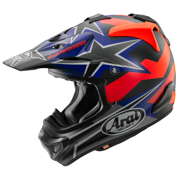 Arai MX-V Stars And Stripes Helmet Dark