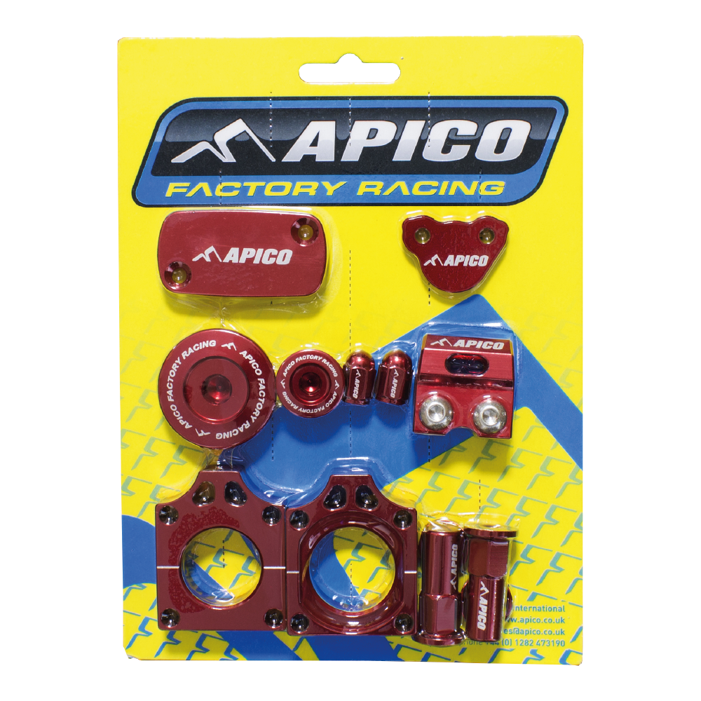 Apico Factory Bling Pack Pack HONDA CRF450X 05-18 Red