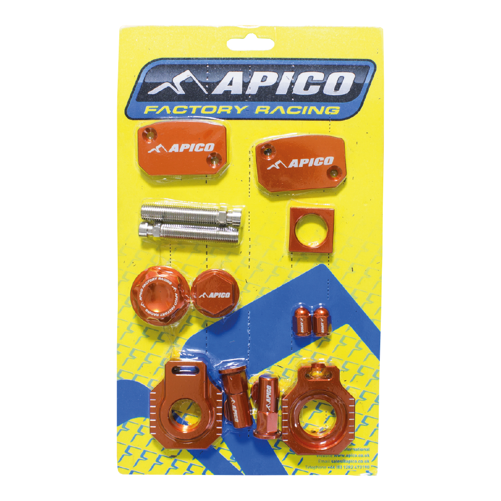 Apico Factory Bling Pack Pack KTM SX250 06-12, SX-F250 11-12, EXC-F250/350/450 11-13,EXC500 12-13 ORA