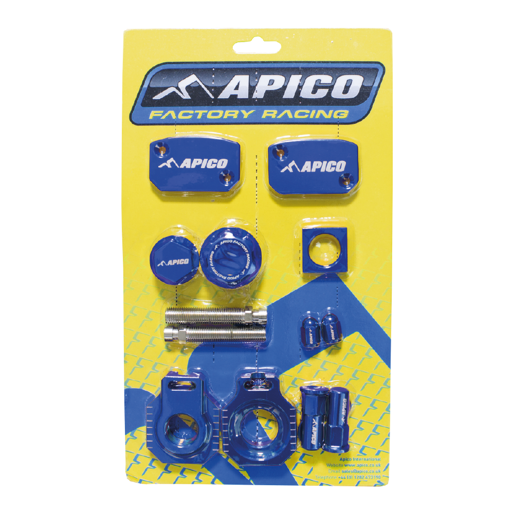 Apico Factory Bling Pack Pack KTM/HQV/GAS EXC-TPI 150-300 14-23, EXC-F250-500 14-23, TE/FE250-501 14-16 BU