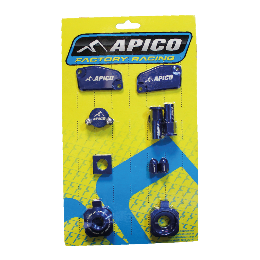 Apico Factory Bling Pack Pack KTM/HQV/GAS SX65 16-22, TC65 17-22, MC65 21-22 Blue
