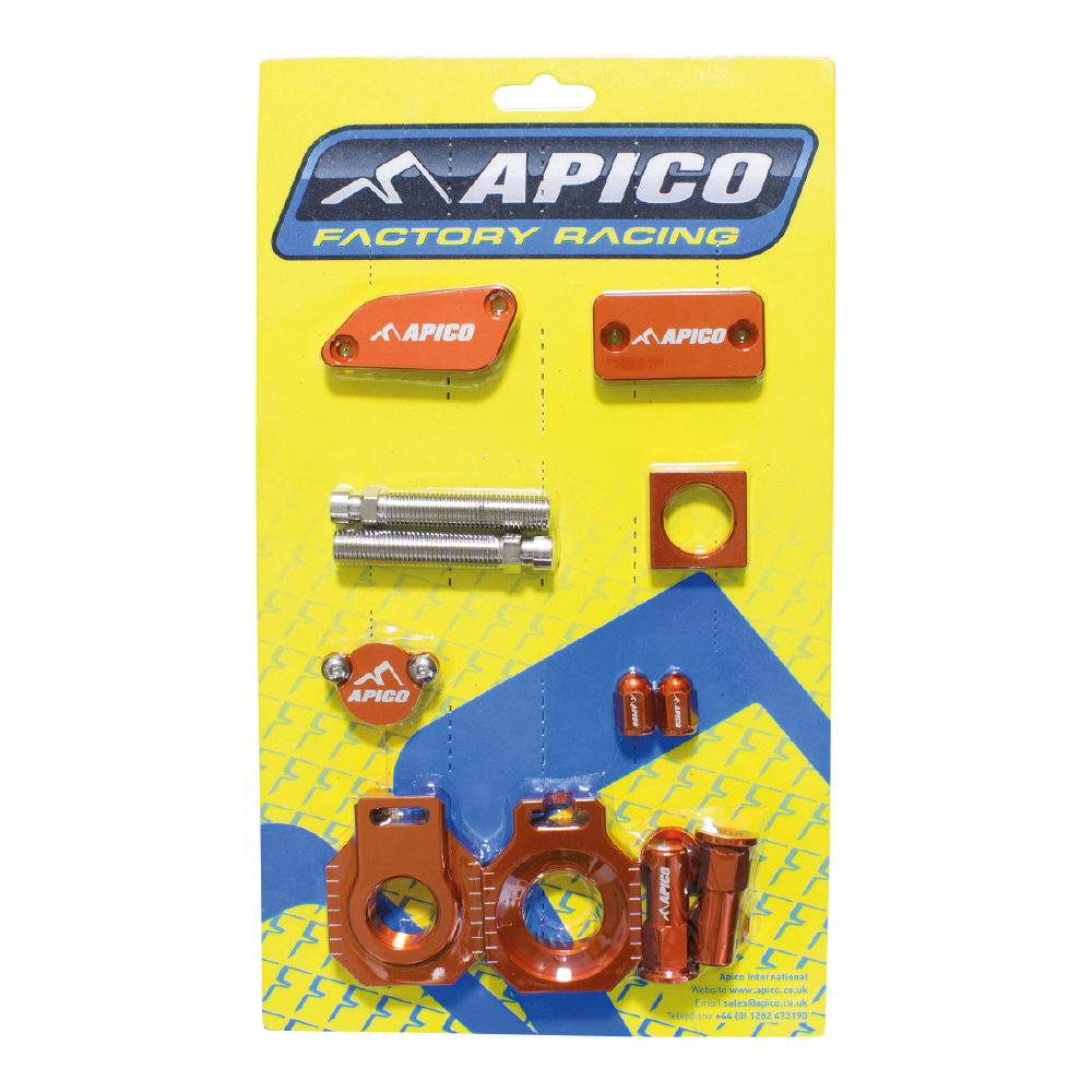 Apico Factory Bling Pack Pack KTM SX85 03-12 Orange