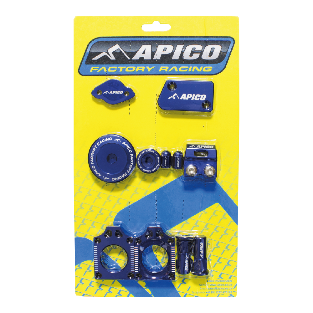 Apico Factory Bling Pack Pack YAMAHA YZ450F 10-13 Blue