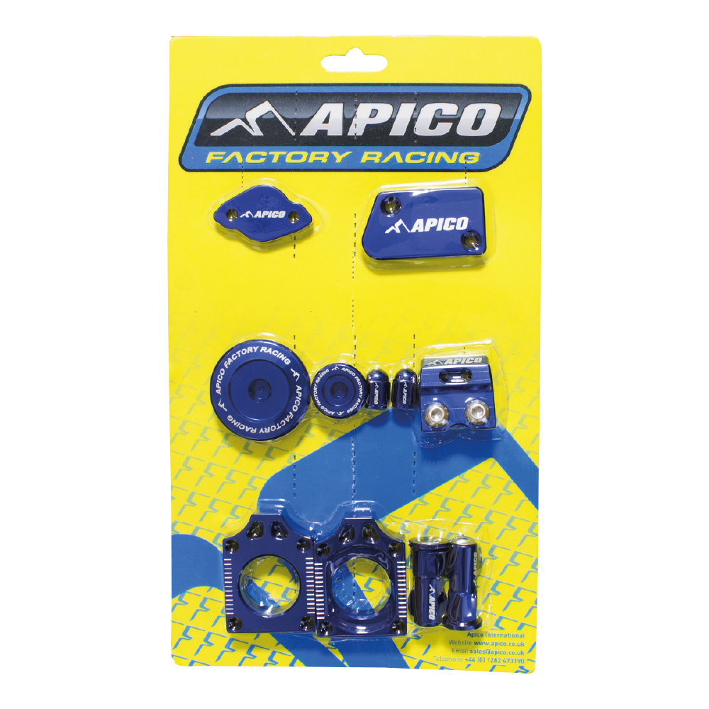 Apico Factory Bling Pack Pack YAMAHA YZ250F 09-13 Blue
