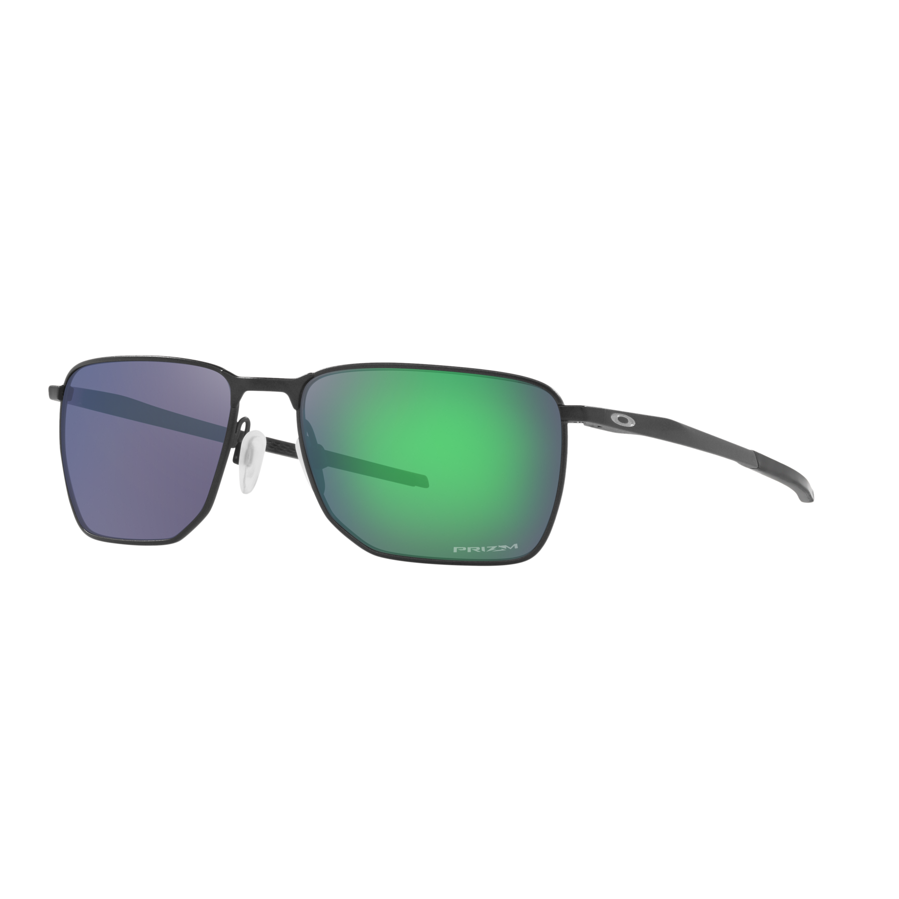 Oakley Ejector Sunglasses Adult (Satin Light Steel) Prizm Jade Lens