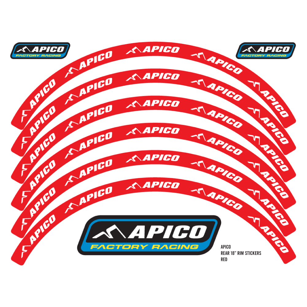 Apico Rim Sticker Kit 21