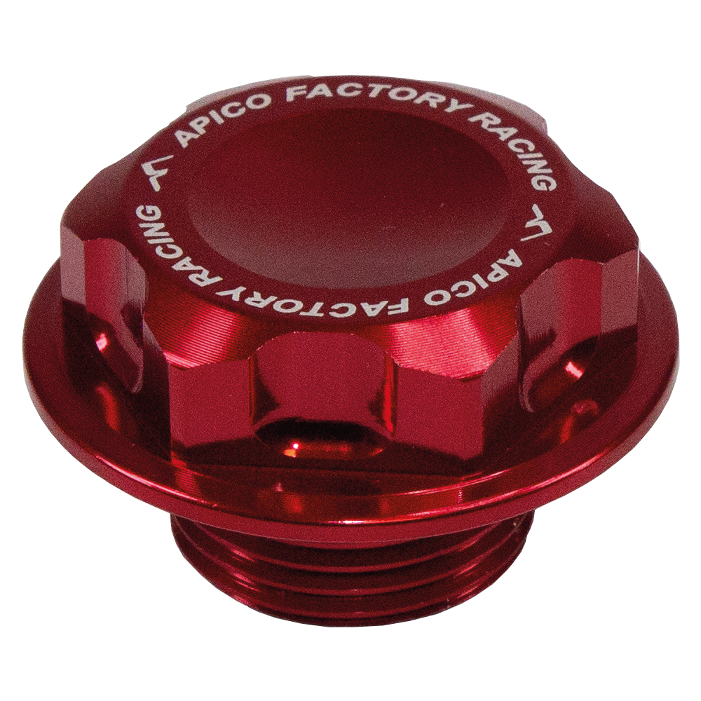 Apico Steering Stem Nut KTM 125-530 01-23, HUSA 09-14, HUSKY 14-23, BETA RR 10-23, GAS GAS 21-23 Red