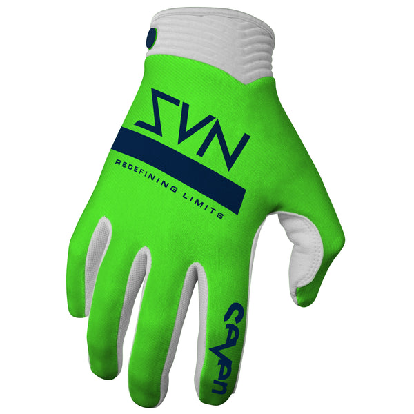 Seven MX Zero Contour Glove Flo Green