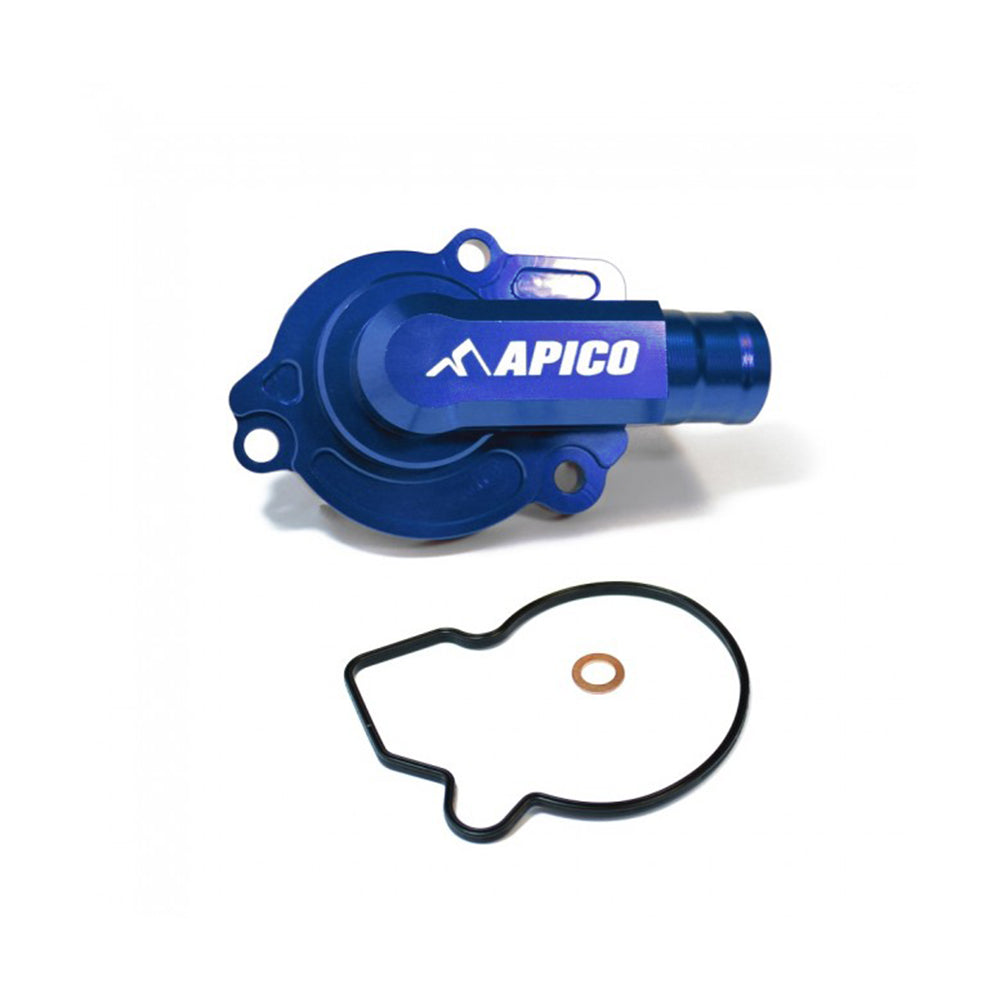 Apico Water Pump Cover KTM/HUSKY/GAS SX/TC125-150 16-22, EXC/TE/TX125-150 17-23, MC125 21-23 Blue