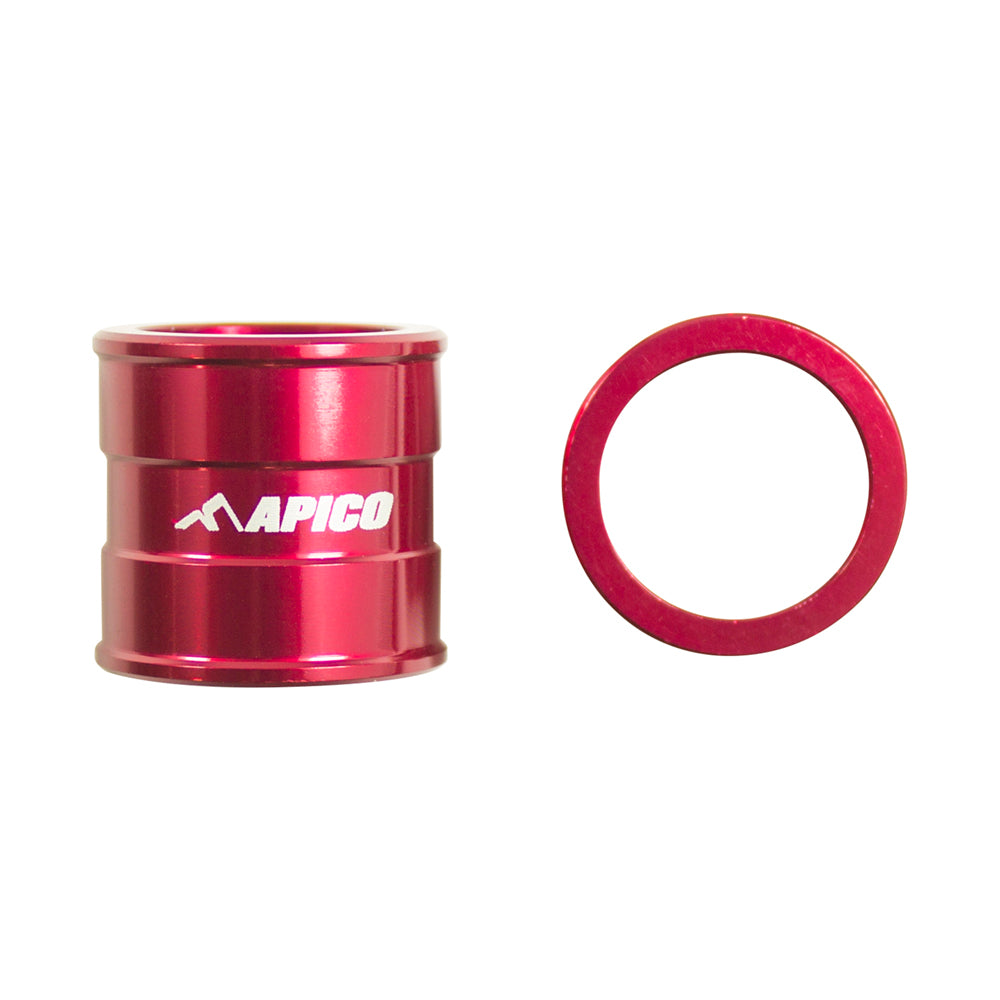 Apico Wheel Spacer Front HONDA CR125/250 02-07, CRF250R/450R 02-23, CRF250RX/450RX 17-23 Red