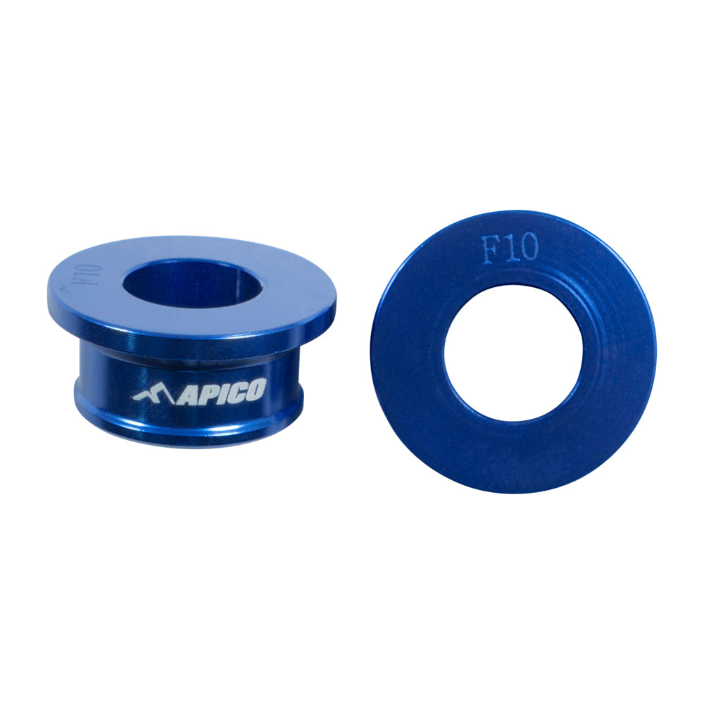 Apico Wheel Spacer Front KAWASAKI KX85 01-23 Blue
