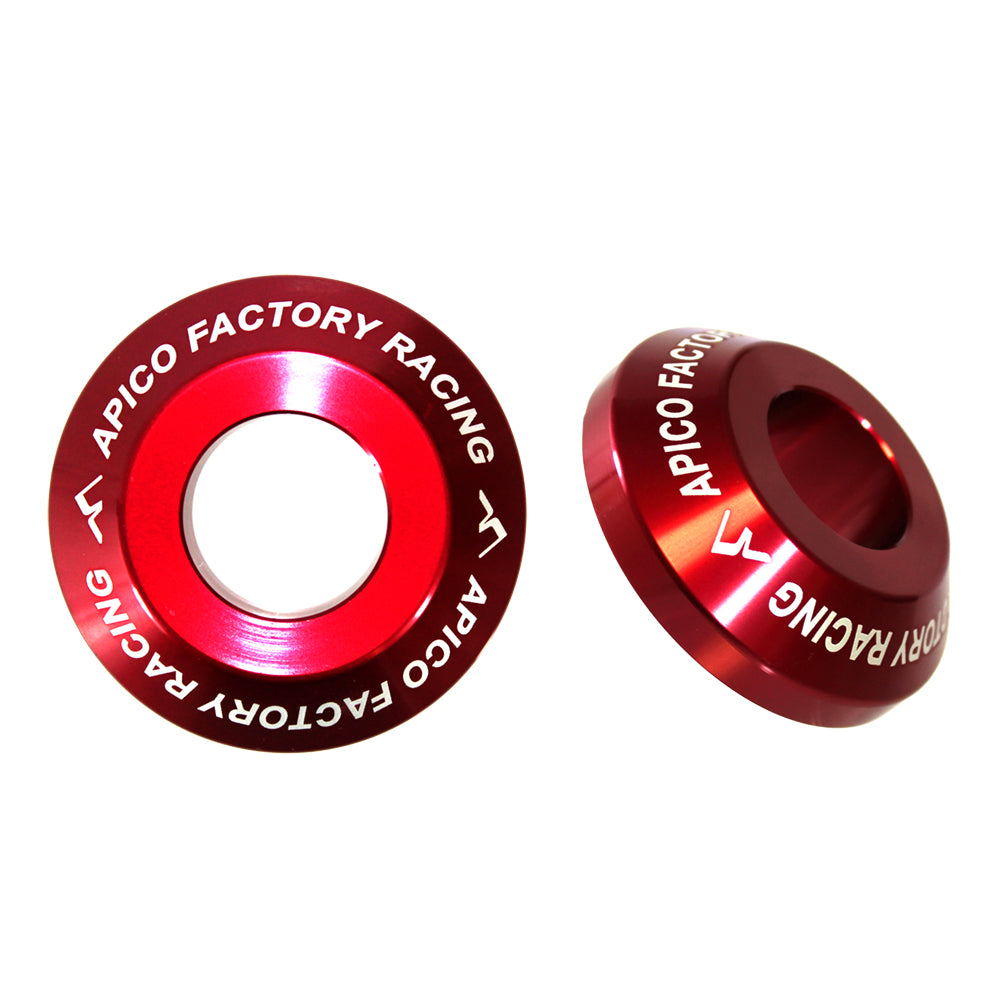 Apico Wheel Spacer Rear PRO HONDA CR125/250 02-07, CRF250R/450R/X/RX 02-23 Red
