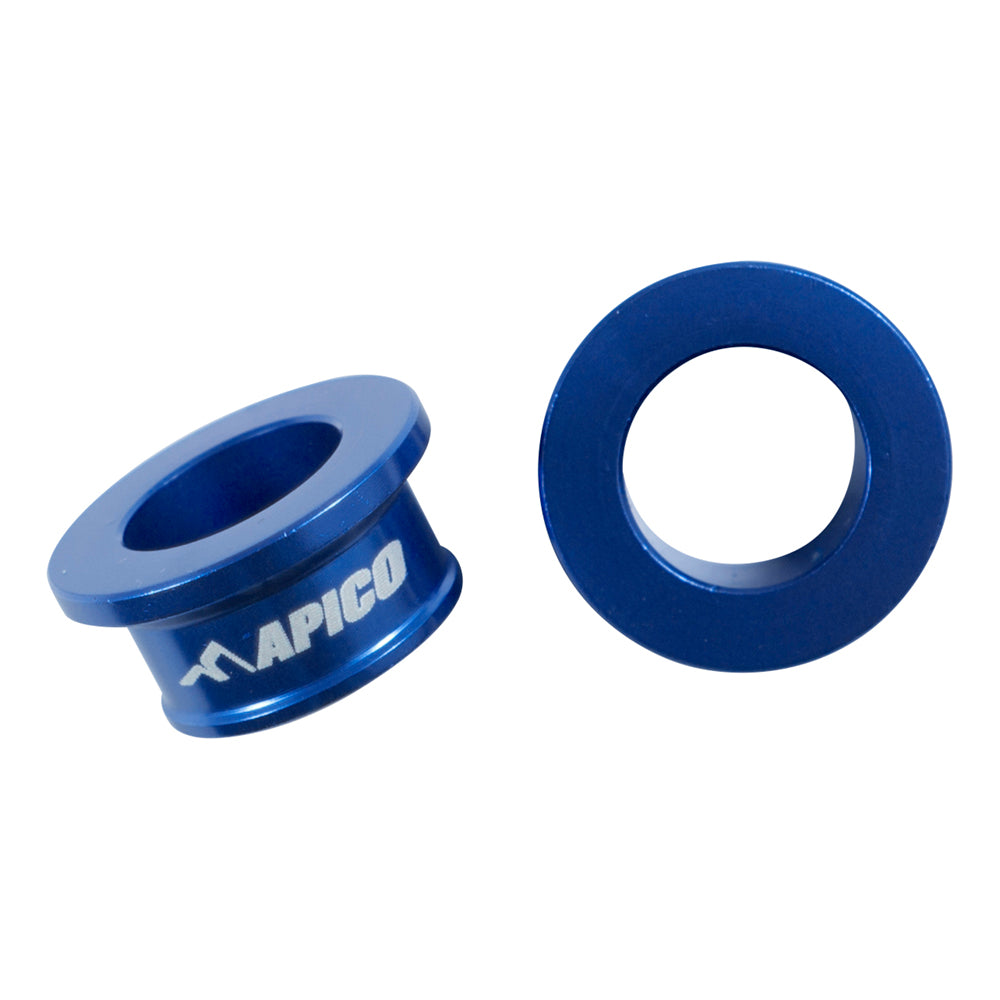Apico Wheel Spacer Rear KAWASAKI KX85 01-23 Blue